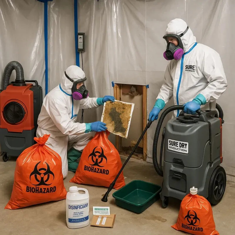 Contaminated Water Handling Protocols process in Millersville, PA