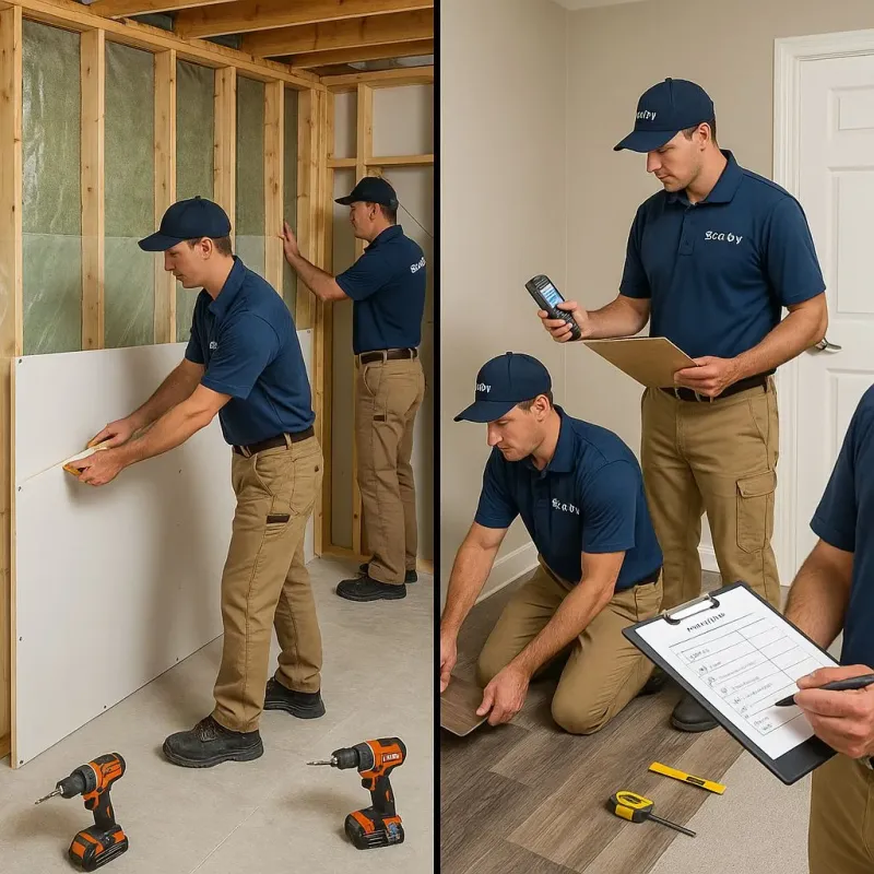 Repairs and Reconstruction process in Millersville, PA