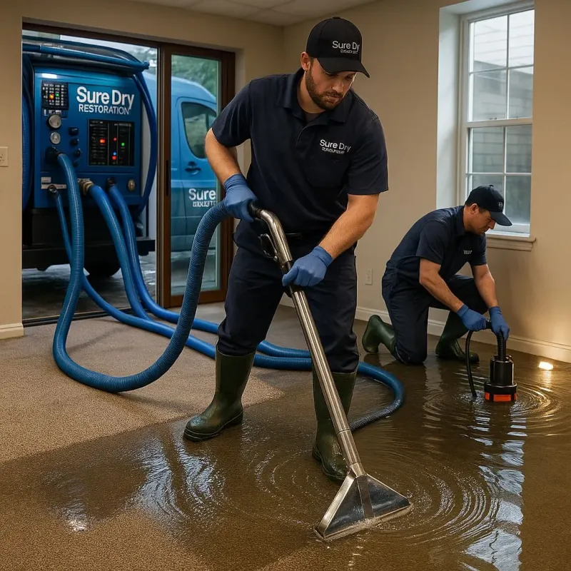 Water Extraction and Removal process in Millersville, PA